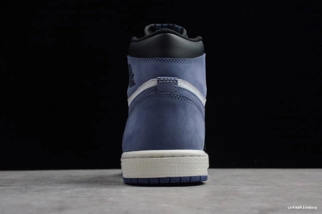 Moon Jordan High 1 555088-115 OG Air Retro Blue 1212